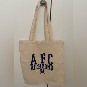 NWT AFC Richmond Canvas Tote Bag from Ted Lasso Store in the UK